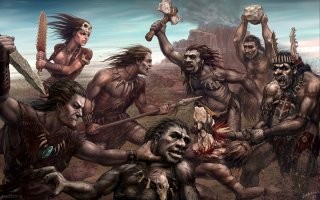 Строители устроили массовое побоище камнями, палками и арматурой
