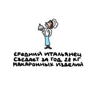 А толстый сколько съедает?