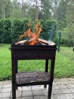 Блин у меня мангал уже 19 лет стоит и про одноразовые первый раз слышу , да бывает хрень их фольги уже с углями но ни разу не использовал .  Есть у меня и походный мангал но редко когда его берем с собой и на это есть причины , если его и беру то это означает что будет реальная пьянка :)