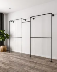 а это что за минимализм ? (шкаф - основание кровати - сушилка для белья - турник)