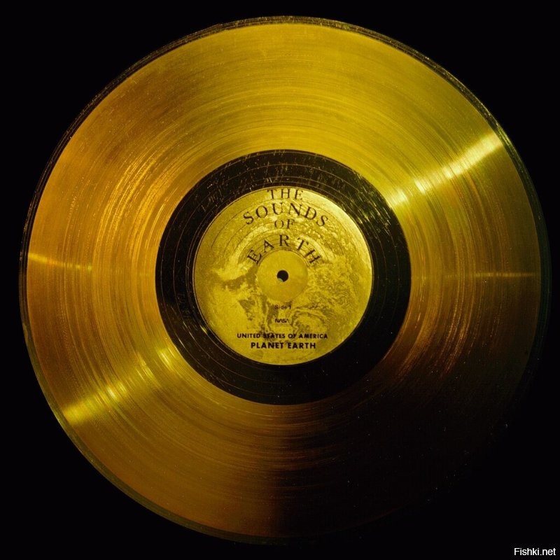 Золотая пластинка «Вояджера»