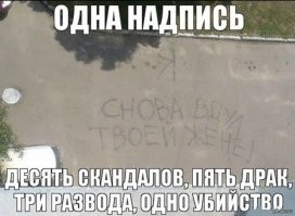 Говорящие надписи, которые пытаются о чём-то нас предупредить