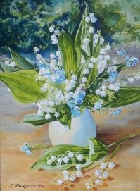 когда знаешь, что даже вода из под ландышей ядовита, то от картины глаз не оторвать