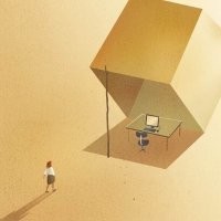 Уважаемый художник. Подобная ловушка работает не по такому принципу. Ваша ловушка ничего не поймает. Барышня зайдёт, поработает и уйдёт. Если не выбьет палку сама.