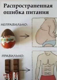 Ешь правильно.