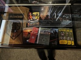 Скромнее по масштабу, но не менее милее сердцу. Трофеи при в ходе в залы "Оборона Сталинграда" в Волгограде.