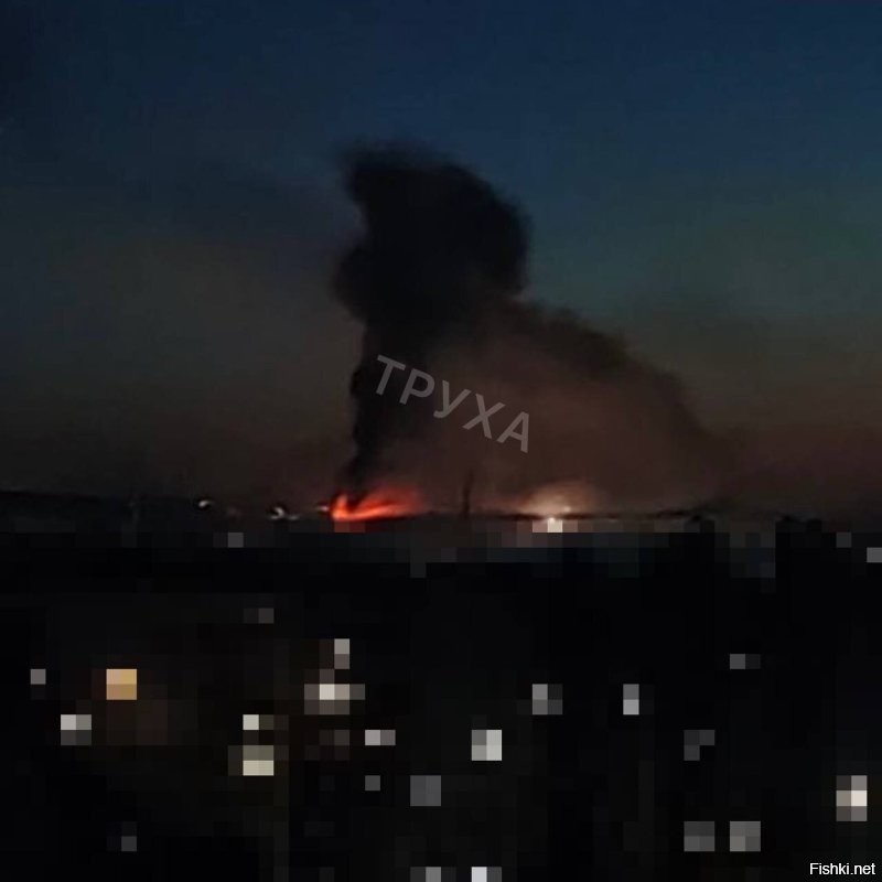 Новый удар по объекту врага в Харькове, над городом столб дыма