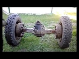 Знаешь чем отличается двускатный мост от односкатного? Просто не надо ставить внутренние скаты. Если нагрузка позволяет, то почему нет. Всё остальное относится к параметру вылет диска. Картинку с точным соответствием по мосту лень было искать, но выглядит относительно тормозных механизмов точно так.