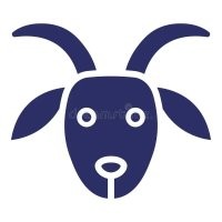 Значок козы...
Что-то типа этого?