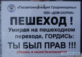 Вот и будет теперь со своей правотой в больничке лежать... А не была бы такая тупая и посмотрела бы налево - увидела бы дятла, который несется по дороге. Тут речь не о том, кто прав по ПДД, а о том, что себя надо беречь, не надеясь на то, что кто-то другой об этом позаботится. Жаль, что до некоторых комментаторов, толком знающих ПДД, это не доходит.