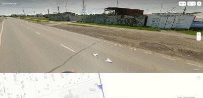 А нет. Нашел на панораме.
Прерывистая там.