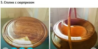 В большинстве - херня. Столик бы прикупил,но даже боюсь представить сколько стоит.
 И да, по законам геометрии,в столе всё равно останется пустое неиспользуемое пространство,также,как и с перпендикулярными ящиками. 100% однозначно быть не может.