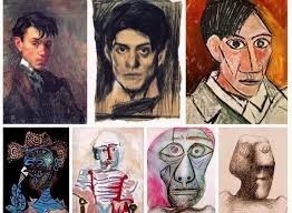 Меня лично впечатляет галерея автопортретов. 
Здесь по хронологии от 15 до 90 лет.