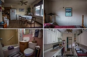 Американцы привыкли жить в собственных домах? Только весьма богатые если, и то там может быть такой домик..  Ну а так да, пропаганда везде, даже в художественных фильмах, обязательно селит героев в собственные крутые дома. Даже какую нибудь уборщицу или подобное. У нее конечно собственный огромный дом, американская мечта. А то что эта мечта даже 80% пиндосов недоступна так то такое.