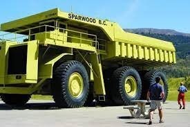 Terex 33 19 Titan (грузоподъемность   350 т)
Bucyrus MT6300AC (грузоподъемность   363 т)
Caterpillar 797  F (грузоподъемность   363 т)