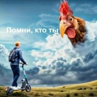 Очень жёсткое столкновение автомобиля и электросамоката
