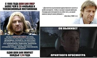 В сети вычислили актёров и актрис, чьи персонажи чаще всего умирали на экране