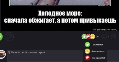 Стесняюсь предположить, чем недовольны четверо, которым "не нравится" )))