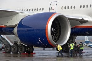 Двигатель Boeing 777.
