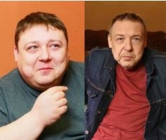 Да прекращайте, одно и тоже лицо.
Семчев.
разная форма глаз, разные носогубные треугольники, разные брови, разная линия волос на лбу