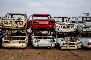 Где там 6 машин? 
Сами устроили хз что.