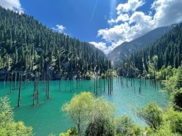 Озеро Каинды в Казахстане есть, но не такое