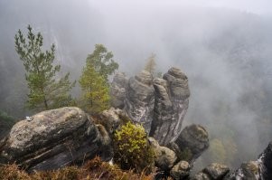 Саксонская Швейцария, скальный парк «Бастай».