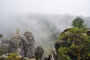 Саксонская Швейцария, скальный парк «Бастай».