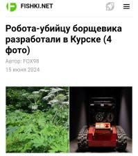 Думаете, это они борщевиком надышались, пока свой "танк с генератором и микроволновкой" испытывали?