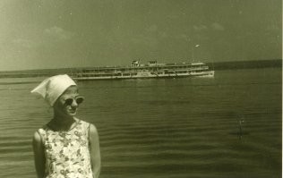 Волга. Пароход Казань .1966г.