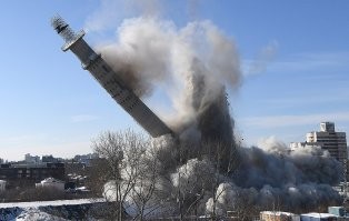 Екатеринбург .. наблюдал это из окна квартиры ....