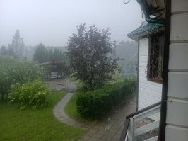 Позавчера. Север Подмосковья. 
Деревья валило.