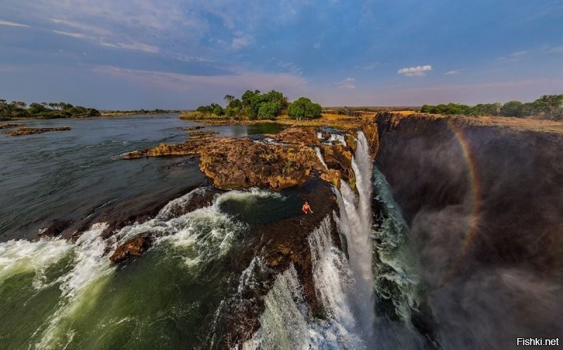 Водопад Виктория, Купель Дьявола.