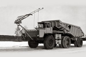 Японская компания Hitachi создала электрический самосвал