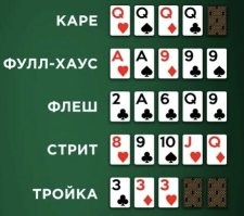 Вначале выглядело как тройка, а оказалось каре