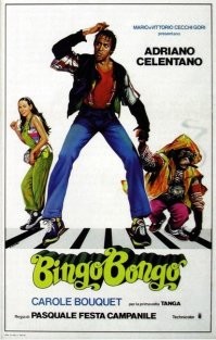 «Бинго-Бонго» (итал. Bingo Bongo)   итало-западногерманский комедийный художественный фильм, вышедший 23 декабря 1982 года. Главную роль исполнил итальянский актёр и певец Адриано Челентано.
Премьера в СССР   в 1983 году во внеконкурсной программе XIII Московского международного кинофестиваля. 
Сюжет
В диких джунглях Африки исследователи находят человека, воспитанного обезьянами и способного говорить с любыми животными (Адриано Челентано). Назвав его Бинго-Бонго, они тайно отвозят его в Италию, где за его изучение берётся молодая учёная-биолог Лаура (Кароль Буке)....