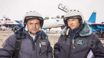 Крушение польского учебно-тренировочного самолёта попало на видео