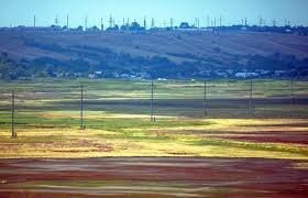 Похоже на солончаки возле моря.