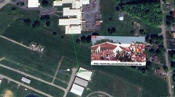 Т.е. кто-то хочет убедить мир, что здесь нет ничего необычного) Просто снайперы не видят человека в 100 метрах от них)