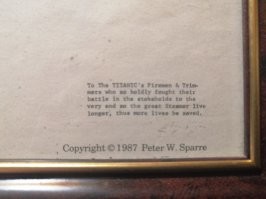 У меня есть попалубные чертежи, который мне подарил капитан т/х "Мстислав Келдыщ" с пометками Джеймса Кэмерона с экспедиции когда снимали Титаник....