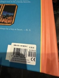 на питере пэне нашёл китикетку, плюс пересылка, норм за такое.