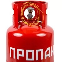 больше похоже на баллон для дачи.
и он не взорвался, а скорее похоже на то, что вентиль оторвало.