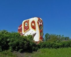 Дом-слон в Островцах, Подмоскоаье.