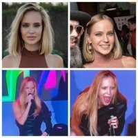 Меня по прежнему терзают смутные сомнения, что это один и тот же человек. Я, как человек, который был современником одновременно по несколько концертов Ласкового мая, Миража, Стрелок и бог знает кого ещё, проходящих одновременно в разных точках страны, честно говоря сомневаюсь, что это она на нижних фото. Даже черты лица и фигура не та. А механизм по нескольким составам отлажен и обкатан в 90-е от и до.