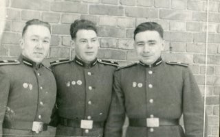 Курсанты Рязанского военного автомобильного училища. 1953г.