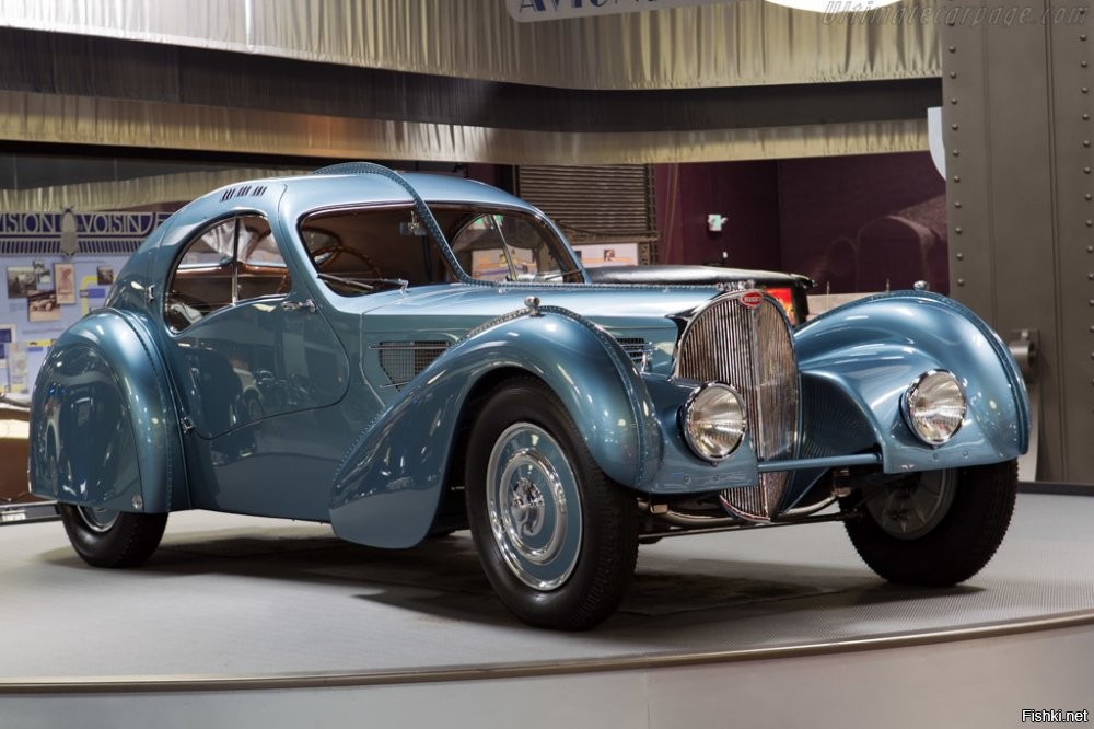 Bugatti Type 57 SC Atlantic Coup, который из магния на заклепках, в единственном экземпляре.