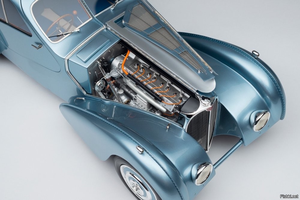 Bugatti Type 57 SC Atlantic Coup, который из магния на заклепках, в единственном экземпляре.