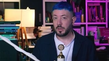 Странно,у этого только оху.елость раздуло.