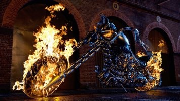 Это типа младший брат мотоцикла из Ghost Rider?