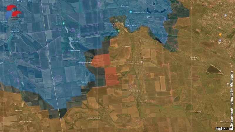 Также

1. ВС РФ наступают восточнее Пантелеймоновки и Александрополя (Розовка) на Торецком направлении.

2. Российская армия продвинулась в Дружбе и Кирово (Пивничное) на Торецком направлении.